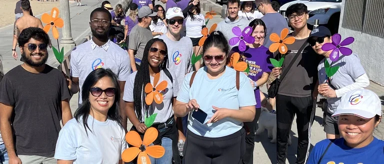Vossel lab members during an outing.